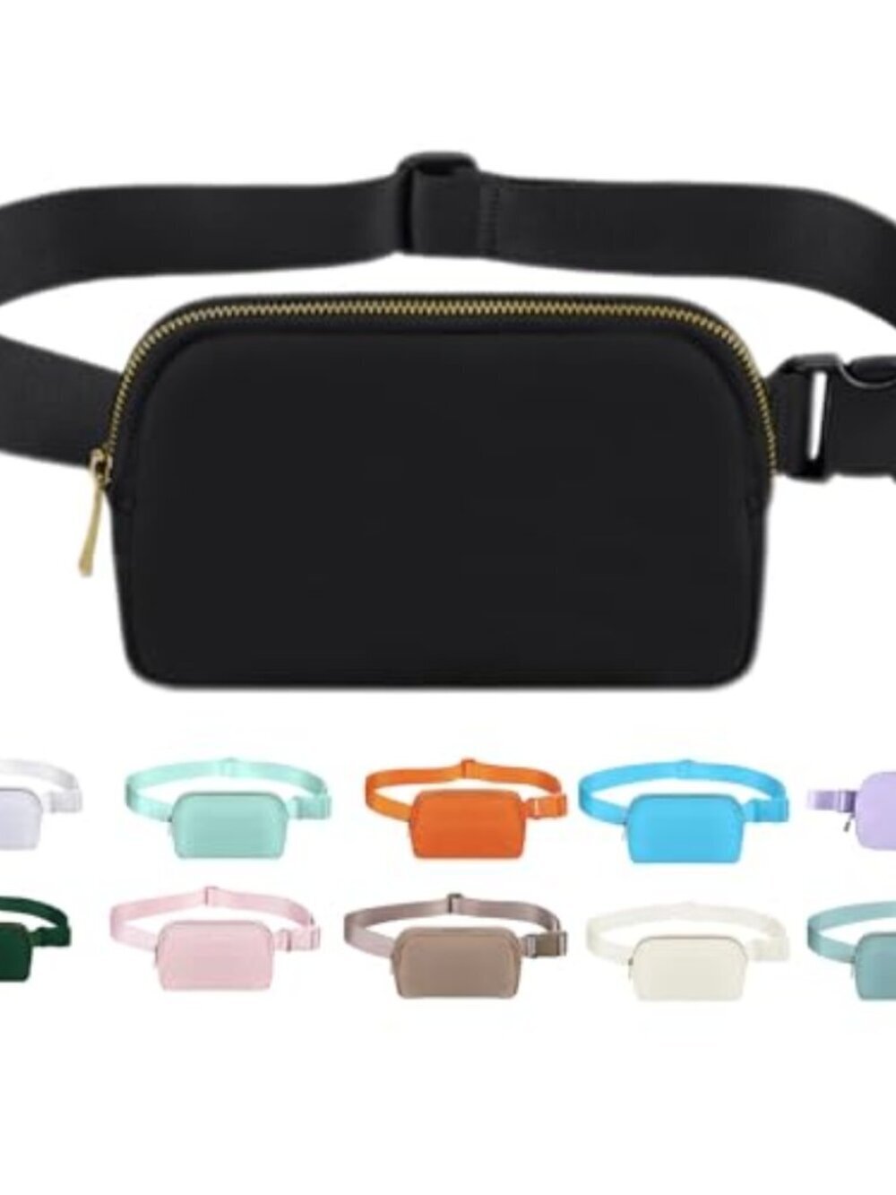 🆕 Crossbody Bag for Women with Adjustable Strap，Belt Bag for Woman Fanny Pack